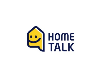 Projektowanie logo dla firm online Home talk